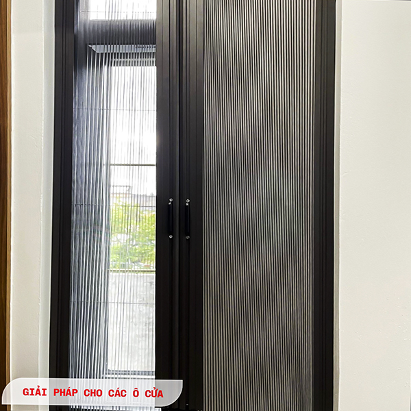 Rèm tổ ong + lưới chống muỗi ( 2 trong 1)