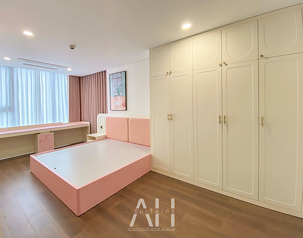 công trình rèm cửa hoàn thiện tại Vinhomes Ocean Park 2 Hưng Yên