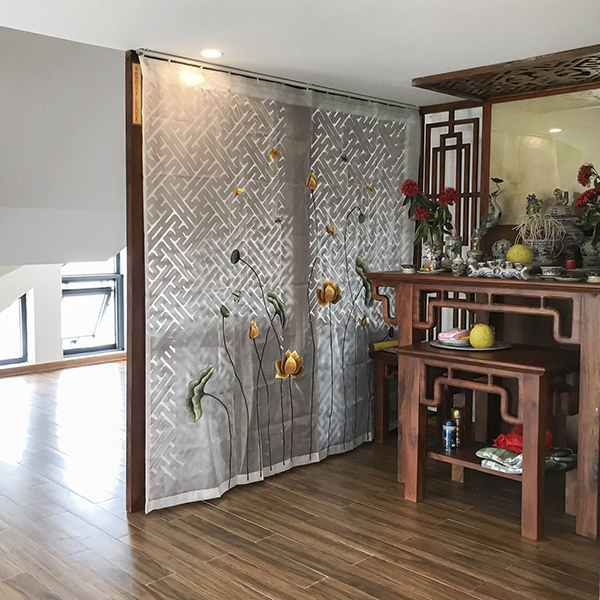 Rèm phòng thờ - rèm cửa AH