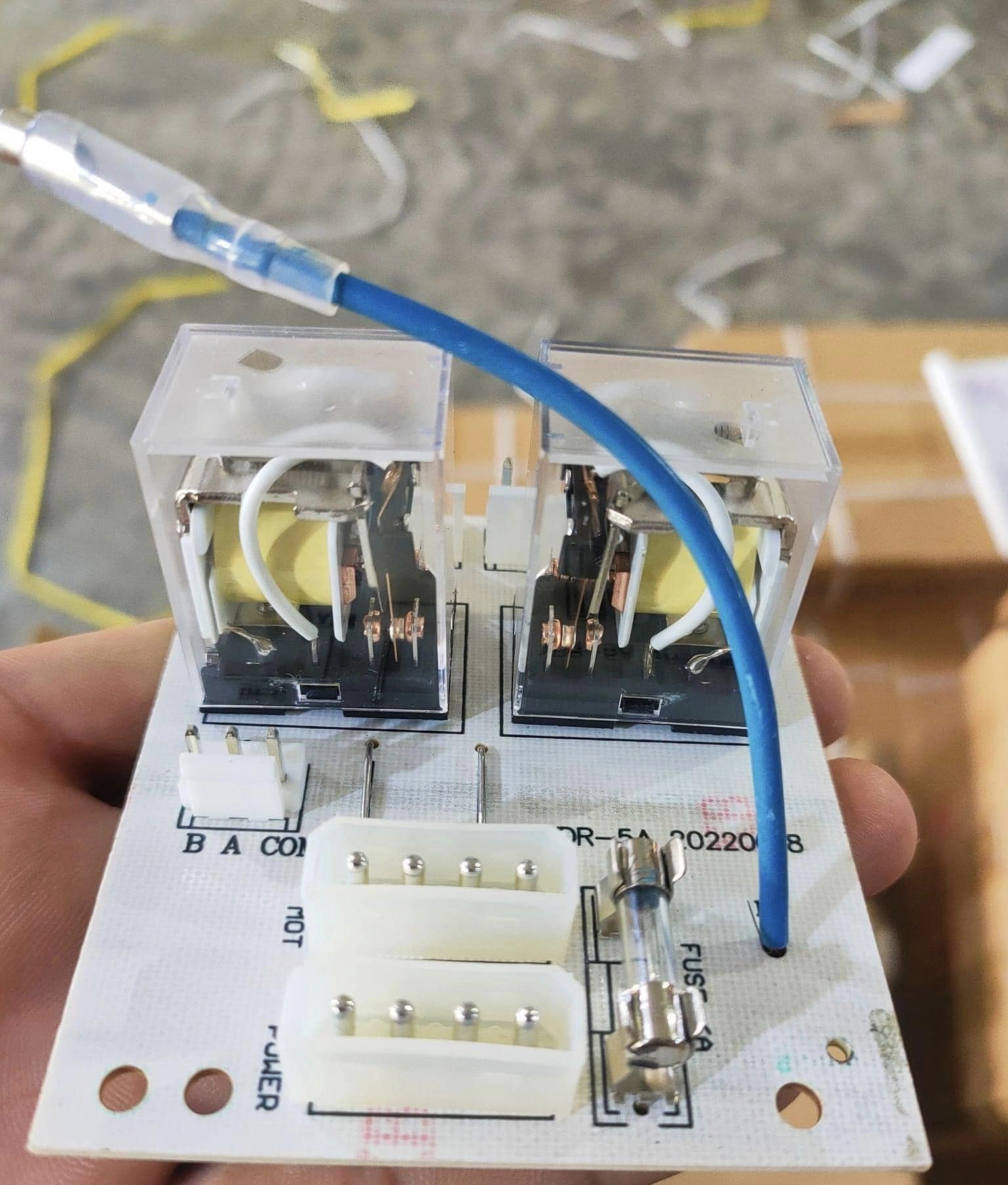 bo mạch điều khiển motor cửa cuốn YH