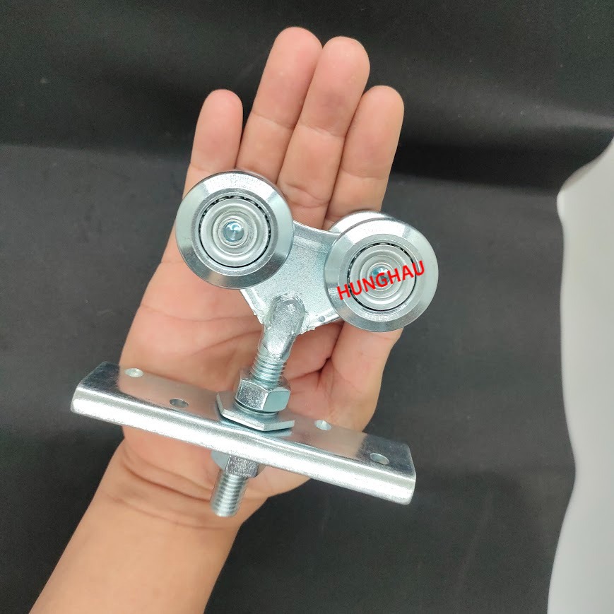 Bánh xe cửa lùa treo nhỏ - tải trọng 100kg