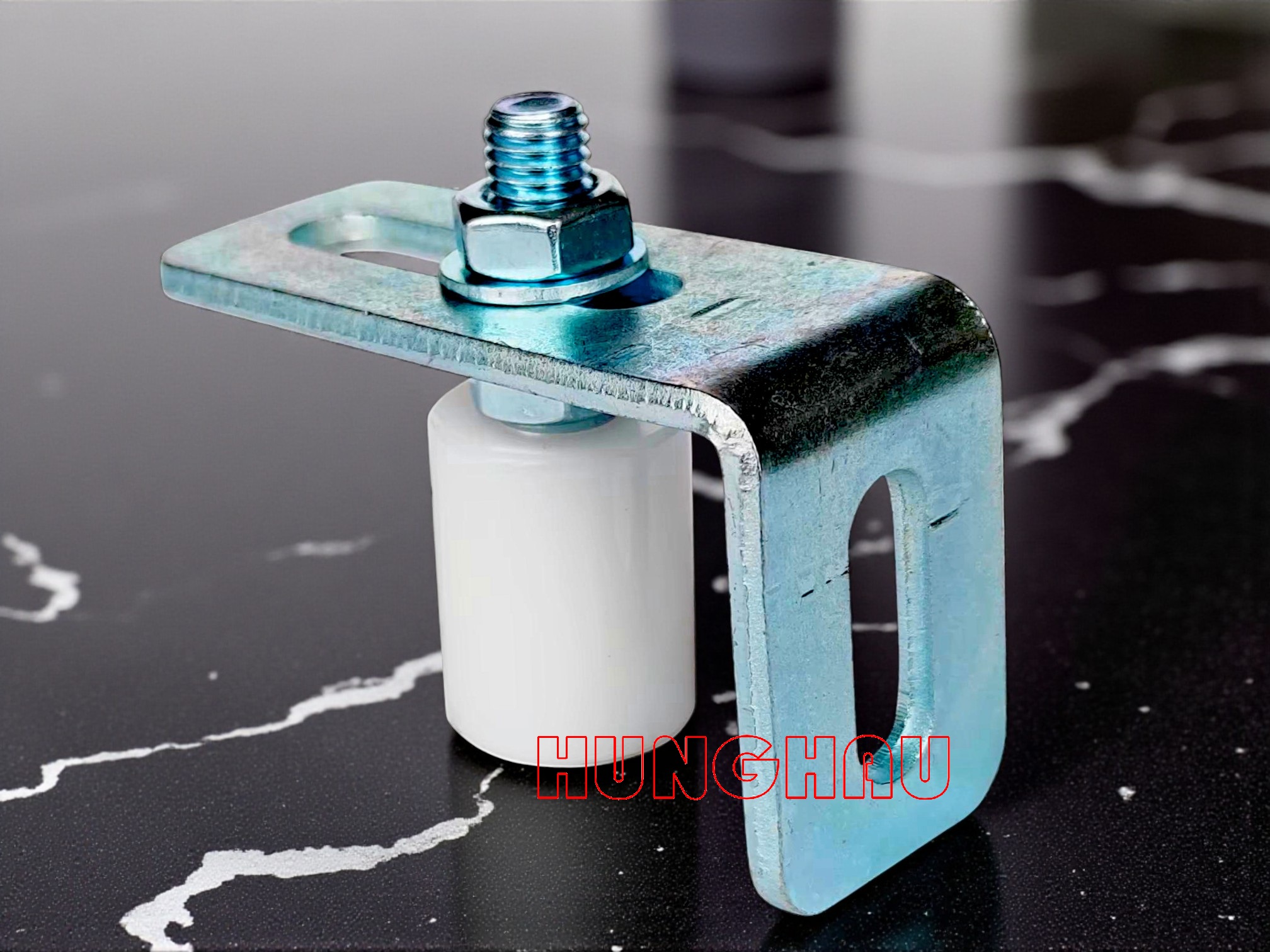 bộ dẫn hướng cổng lùa 1 lăn 30mm