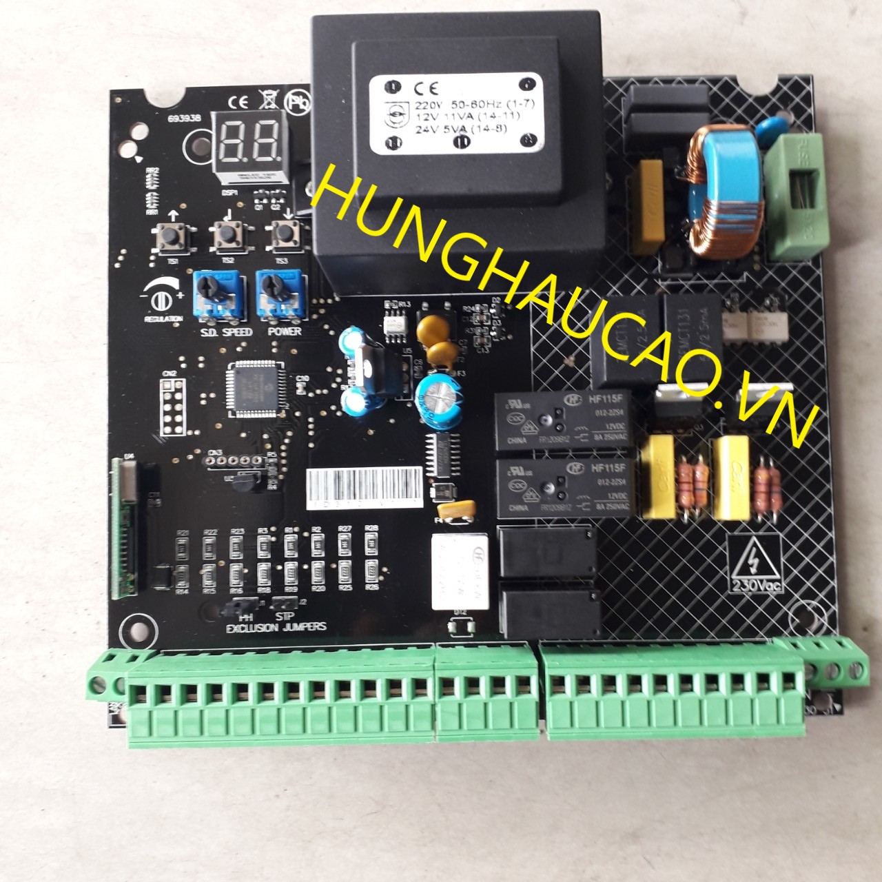 BO MẠCH MOTOR CỔNG - REMOTE CỬA CỔNG | Công ty TNHH Thiết Bị Cửa Hùng Hậu