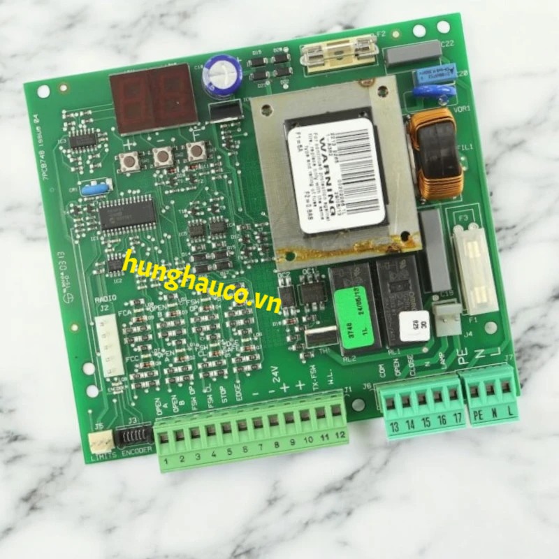 bo mạch cổng lùa Italia Faac 740 - 741 (Genius Blizzard 500 - 900)
