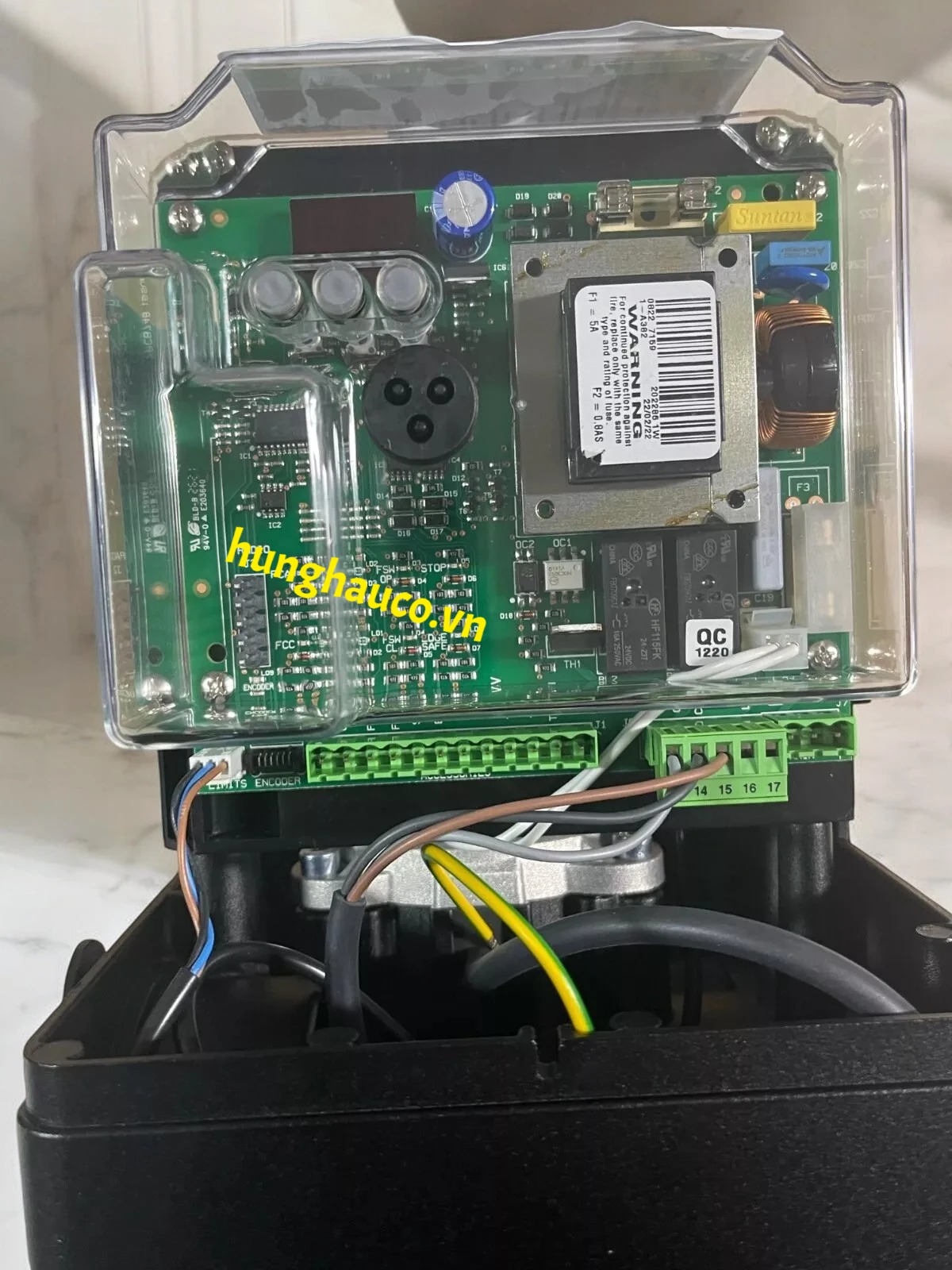 bo mạch cổng lùa Italia Faac 740 - 741 (Genius Blizzard 500 - 900)
