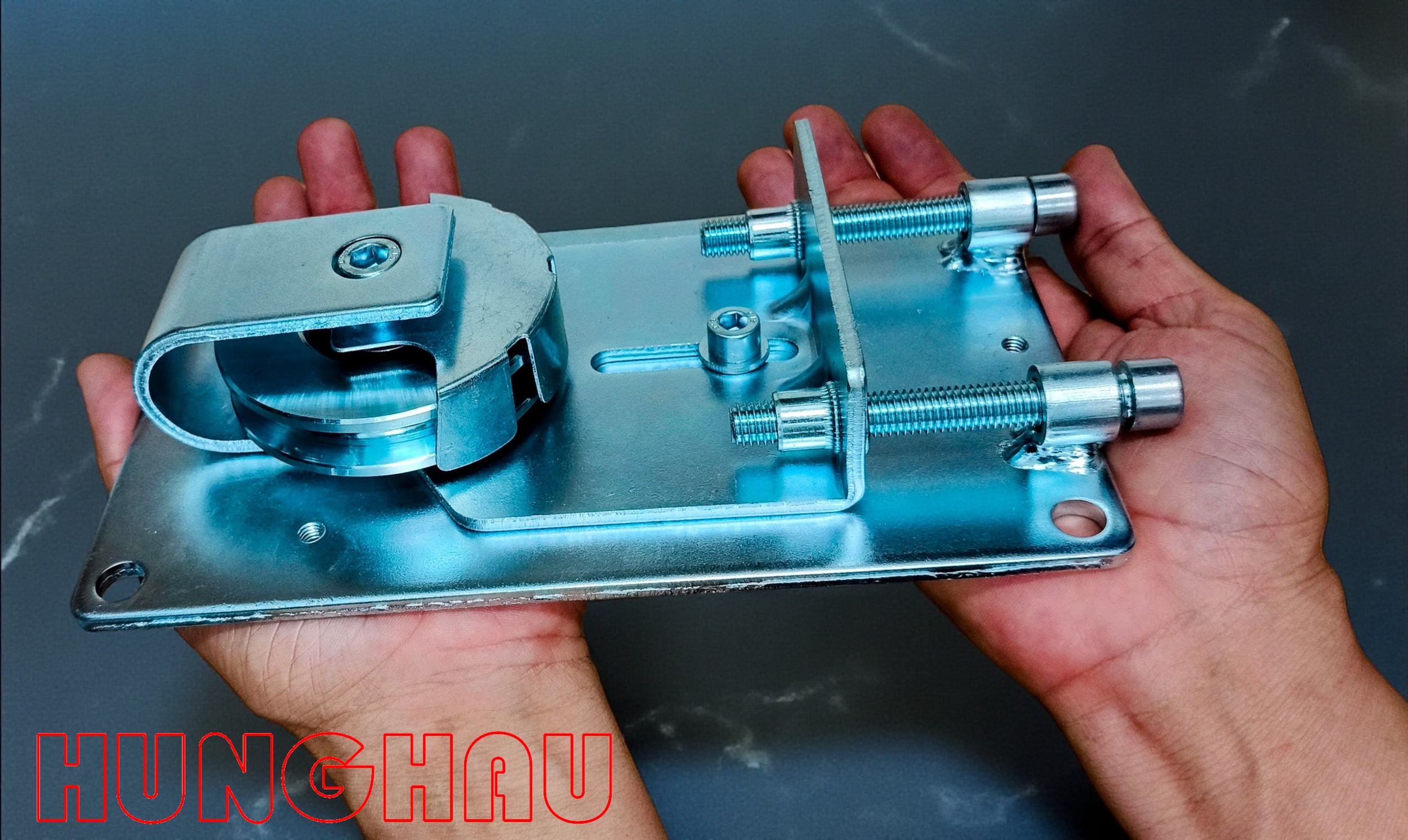 Bộ Puly trượt lùa xếp lớp, loại Lớn - không cáp