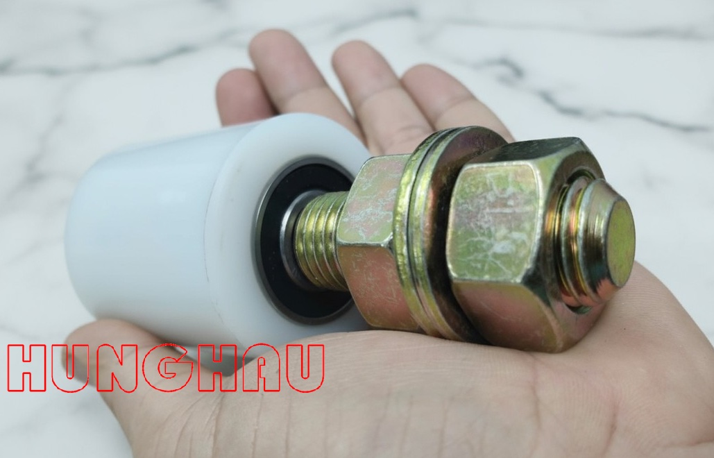 Con lăn dẫn hướng D50mm, dài 60mm (D50x60) - có vòng bi