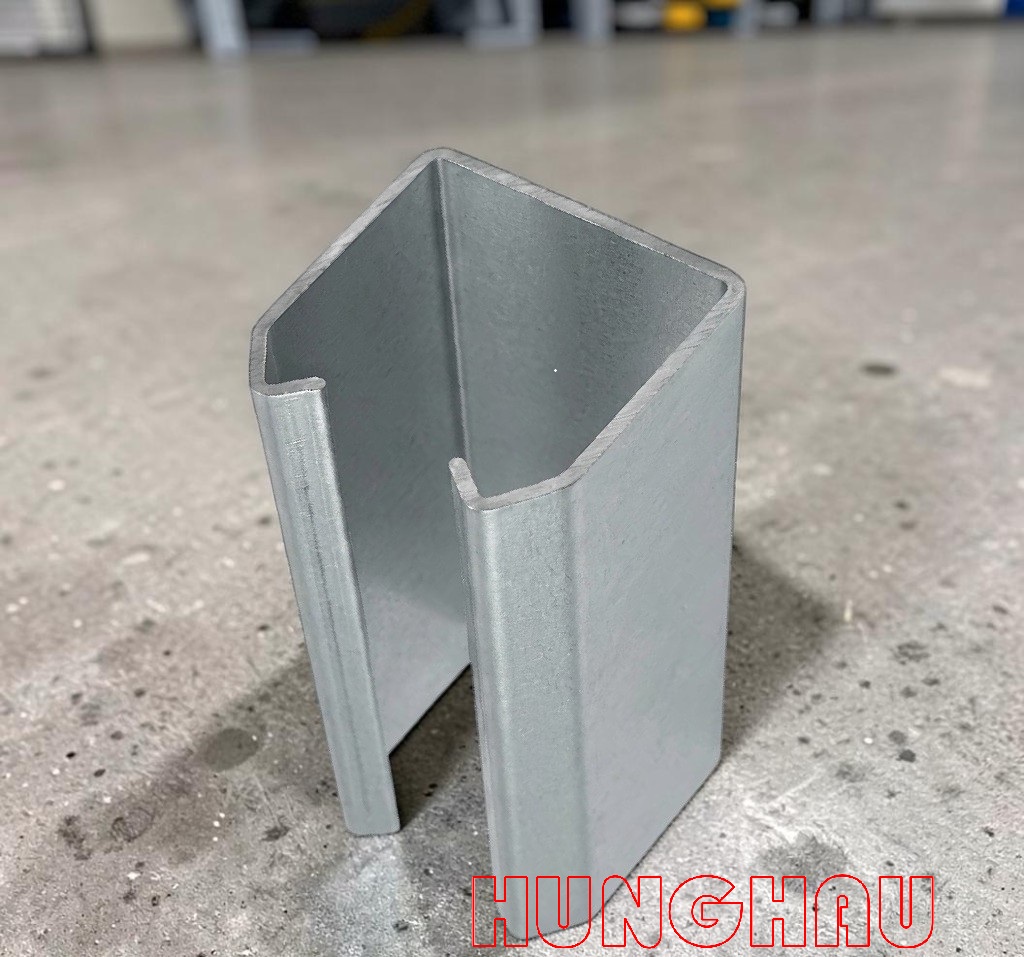 Máng treo cửa dày 2mm lớn - dài 2m9