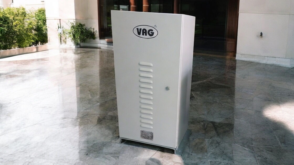 motor cổng lùa công nghiệp VAG tải 2500kg - 1 pha