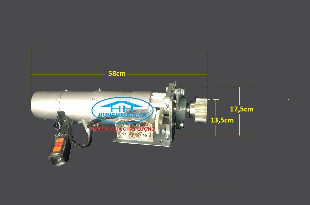 motor giếng trời (motor mái kính lùa) + 2 Remote