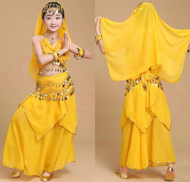 Váy múa Ấn độ trẻ em mẫu Váy - Áo ngực