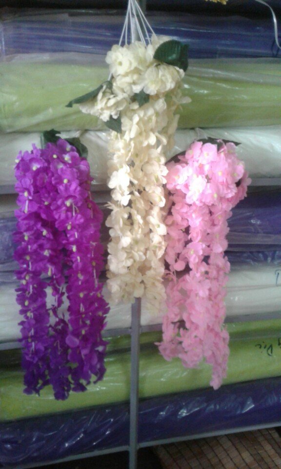 Cành hoa lụa 14