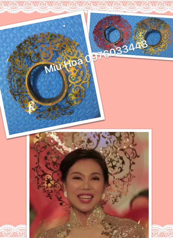 Mẫu khăn vấn đẹp