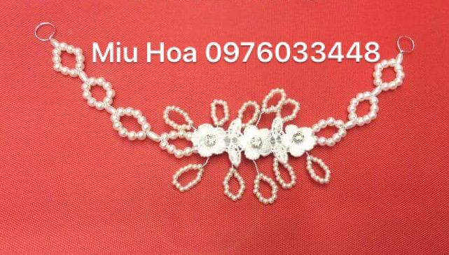 Mẫu cài đầu pha lê khác