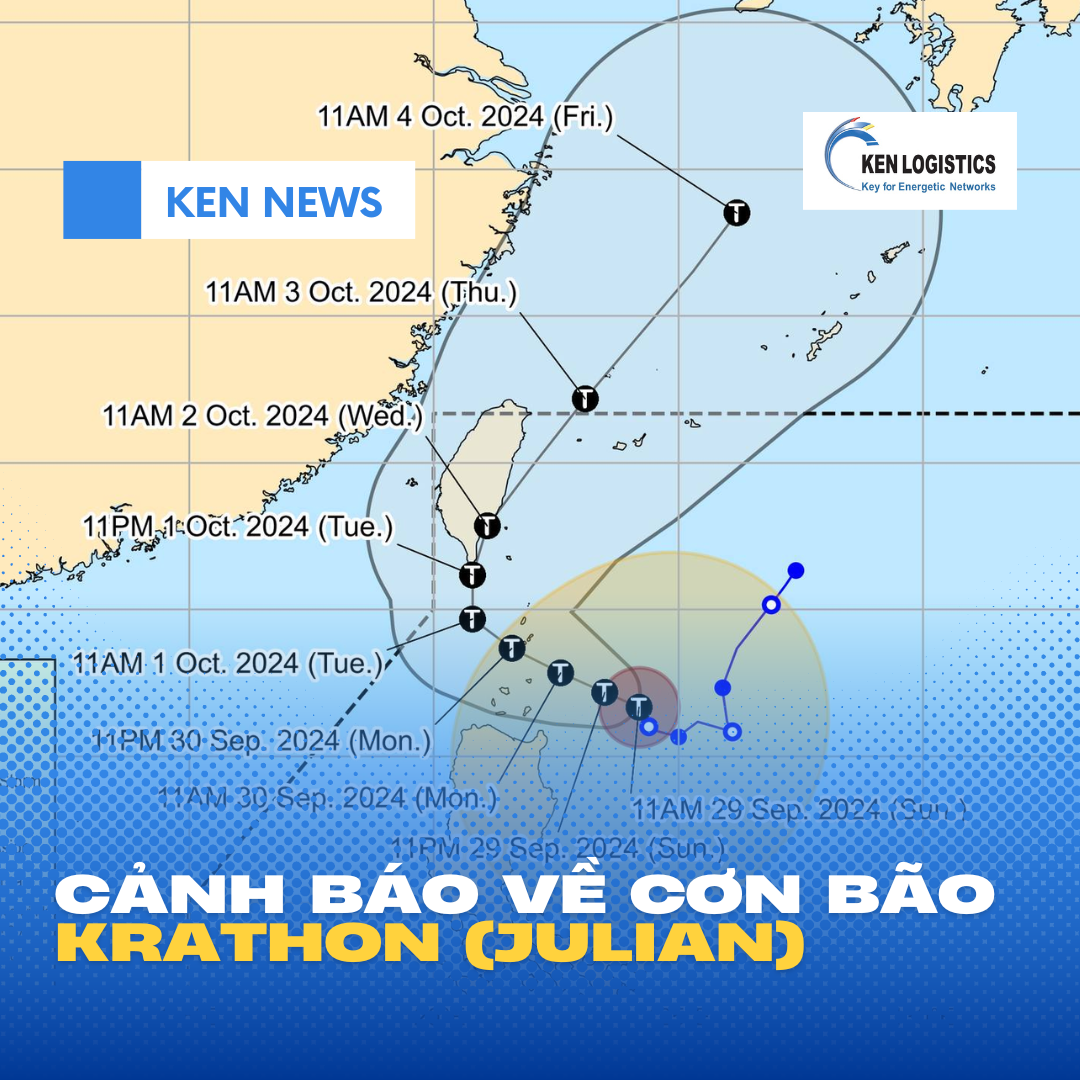 CẢNH BÁO VỀ CƠN BÃO KRATHON (JULIAN)
