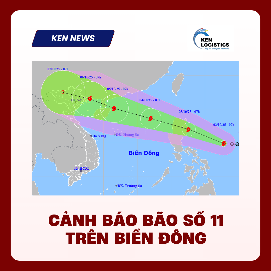 CẢNH BÁO BÃO SỐ 11 TRÊN BIỂN ĐÔNG