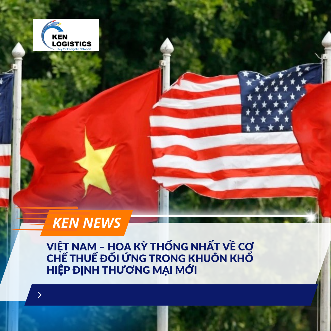 VIỆT NAM - HOA KỲ THỐNG NHẤT VỀ CƠ CHẾ THUẾ ĐỐI ỨNG TRONG KHUÔN KHỔ HIỆP ĐỊNH THƯƠNG MẠI MỚI