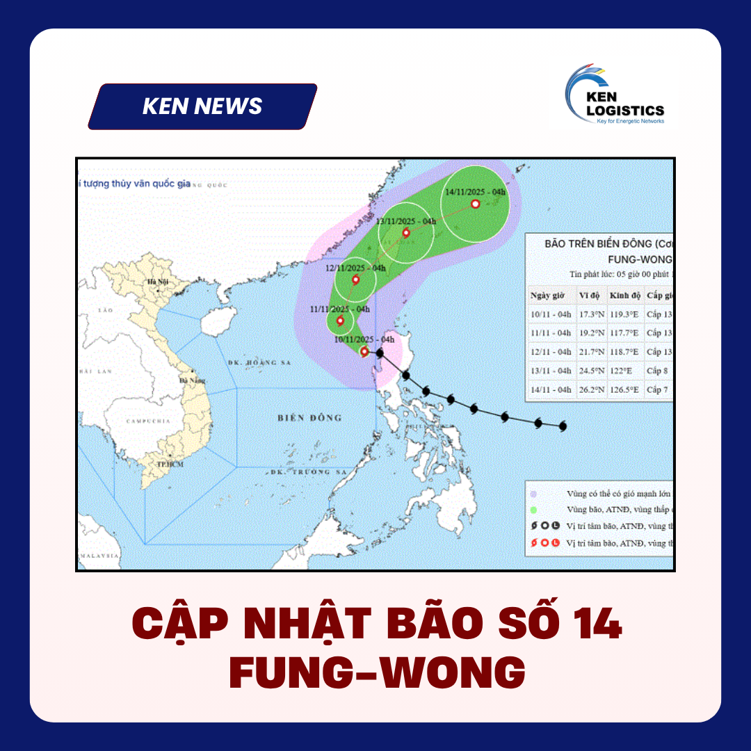 CẬP NHẬT BÃO SỐ 14 (FUNG WONG)