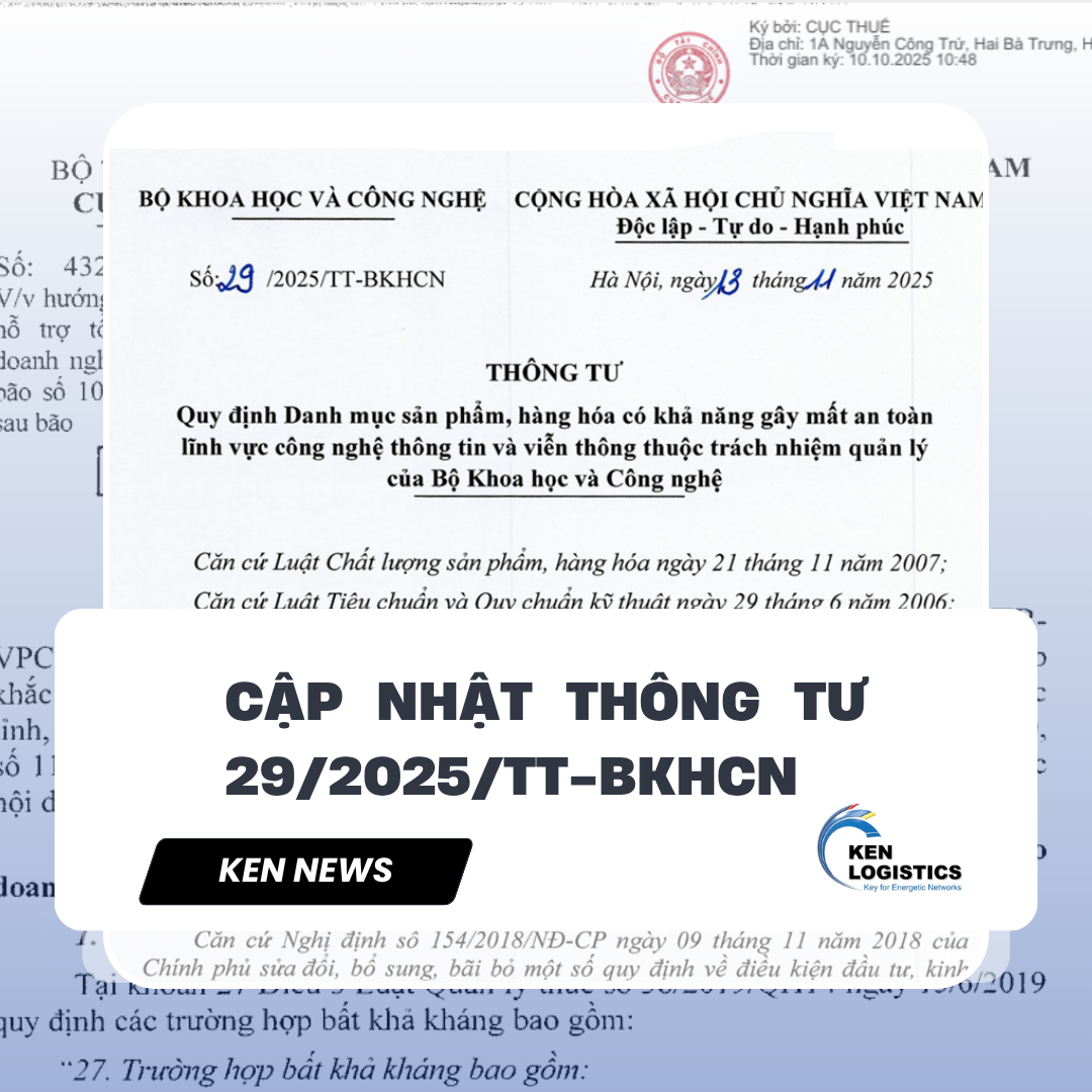 CẬP NHẬT THÔNG TƯ 29/2025/TT-BKHCN
