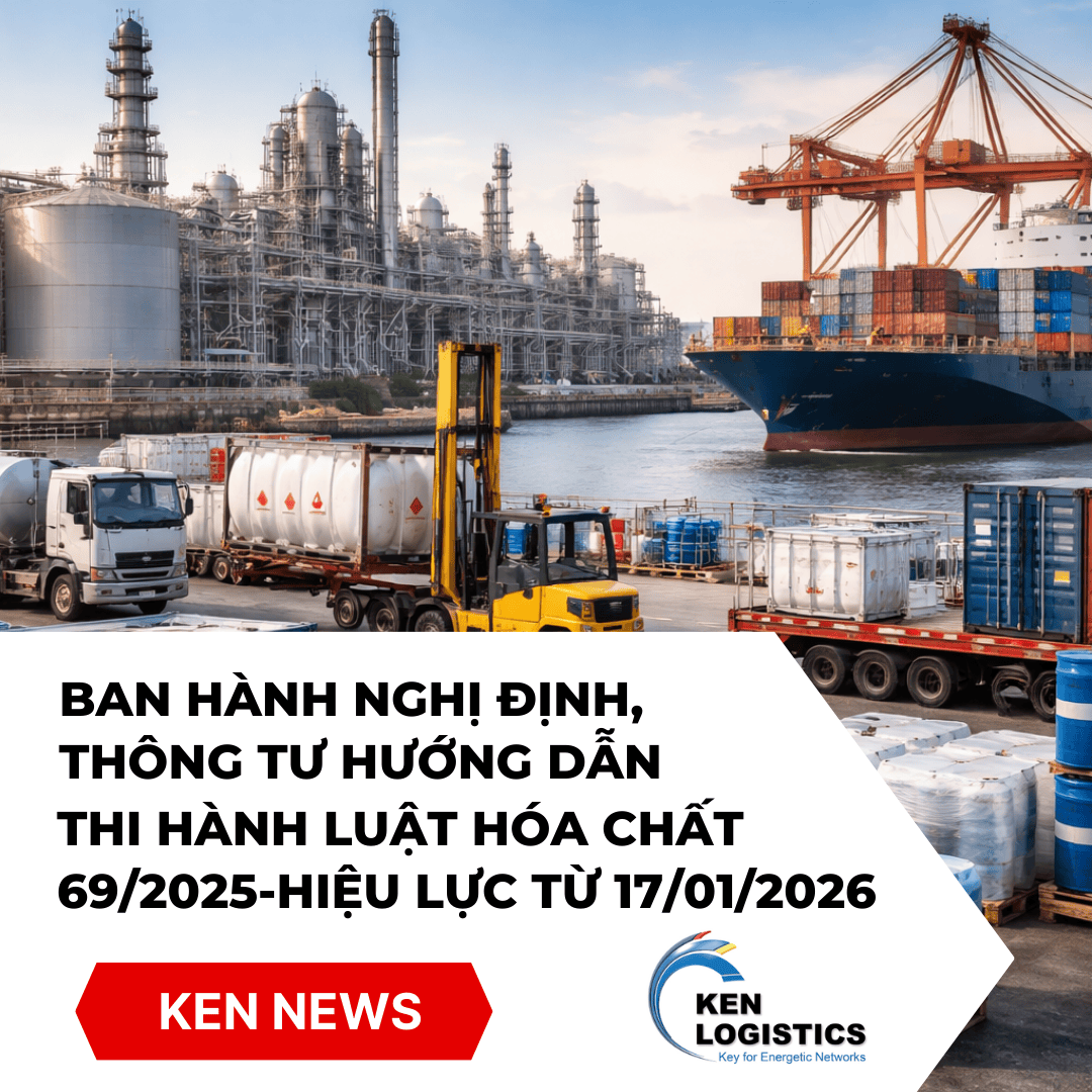 BAN HÀNH NGHỊ ĐỊNH, THÔNG TƯ HƯỚNG DẪN THI HÀNH LUẬT HÓA CHẤT 69/2025–HIỆU LỰC TỪ 17/01/2026