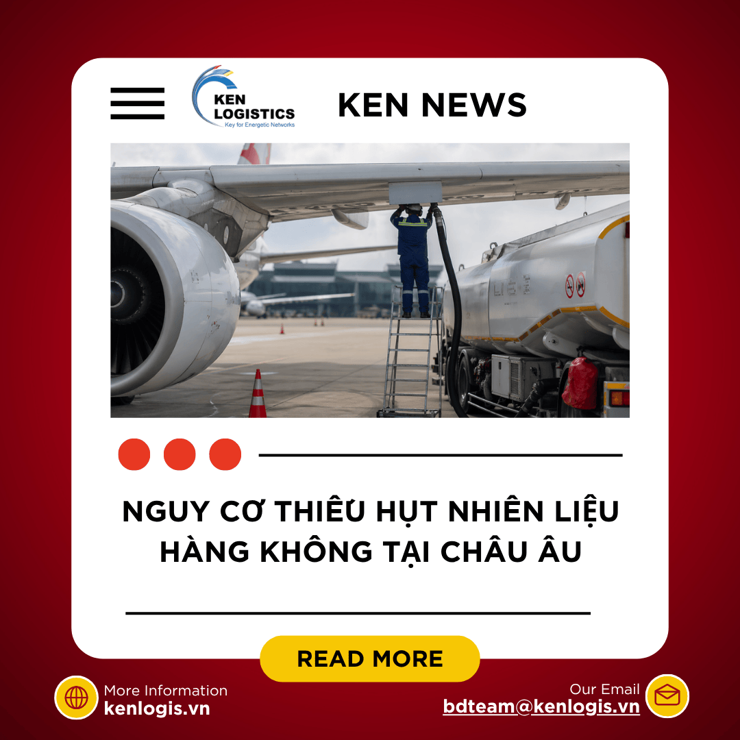 NGUY CƠ THIẾU HỤT NHIÊN LIỆU HÀNG KHÔNG TẠI CHÂU ÂU