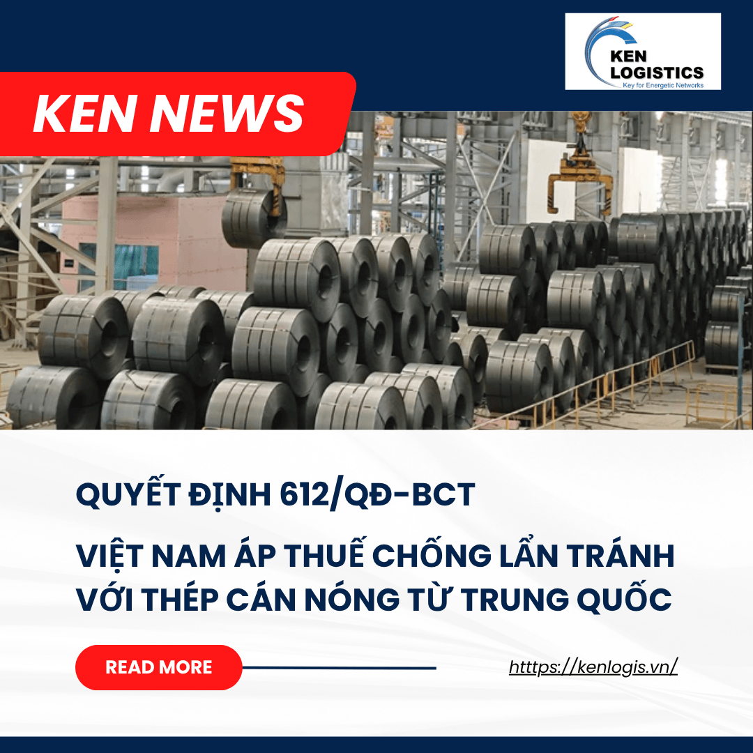 VIỆT NAM ÁP THUẾ CHỐNG LẨN TRÁNH VỚI THÉP CÁN NÓNG TỪ TRUNG QUỐC
