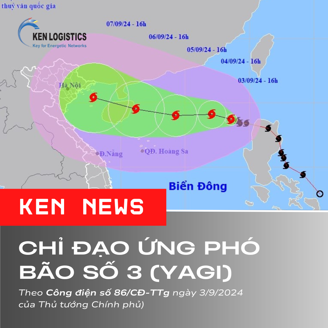 CHỈ ĐẠO ỨNG PHÓ BÃO SỐ 3 (YAGI)