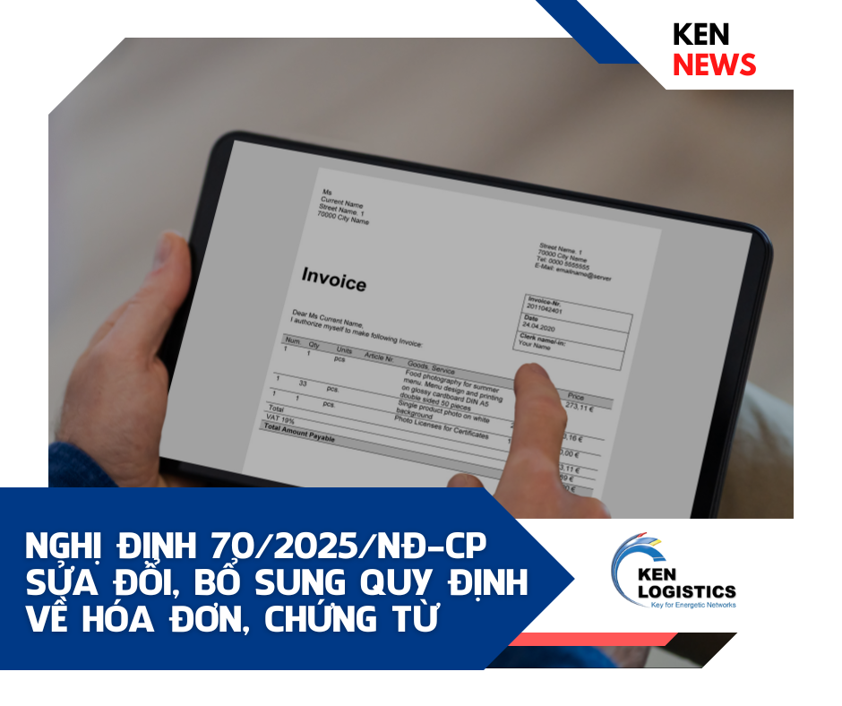 NGHỊ ĐỊNH 70/2025/NĐ-CP SỬA ĐỔI, BỔ SUNG QUY ĐỊNH VỀ HÓA ĐƠN, CHỨNG TỪ