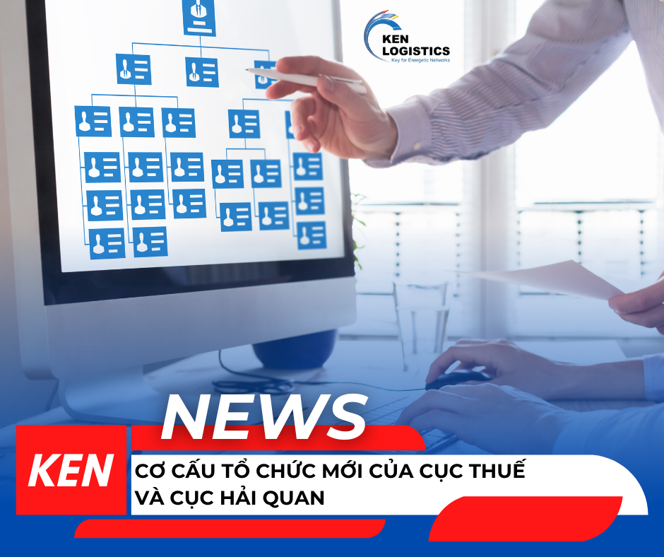 CƠ CẤU TỔ CHỨC MỚI CỦA CỤC THUẾ VÀ CỤC HẢI QUAN