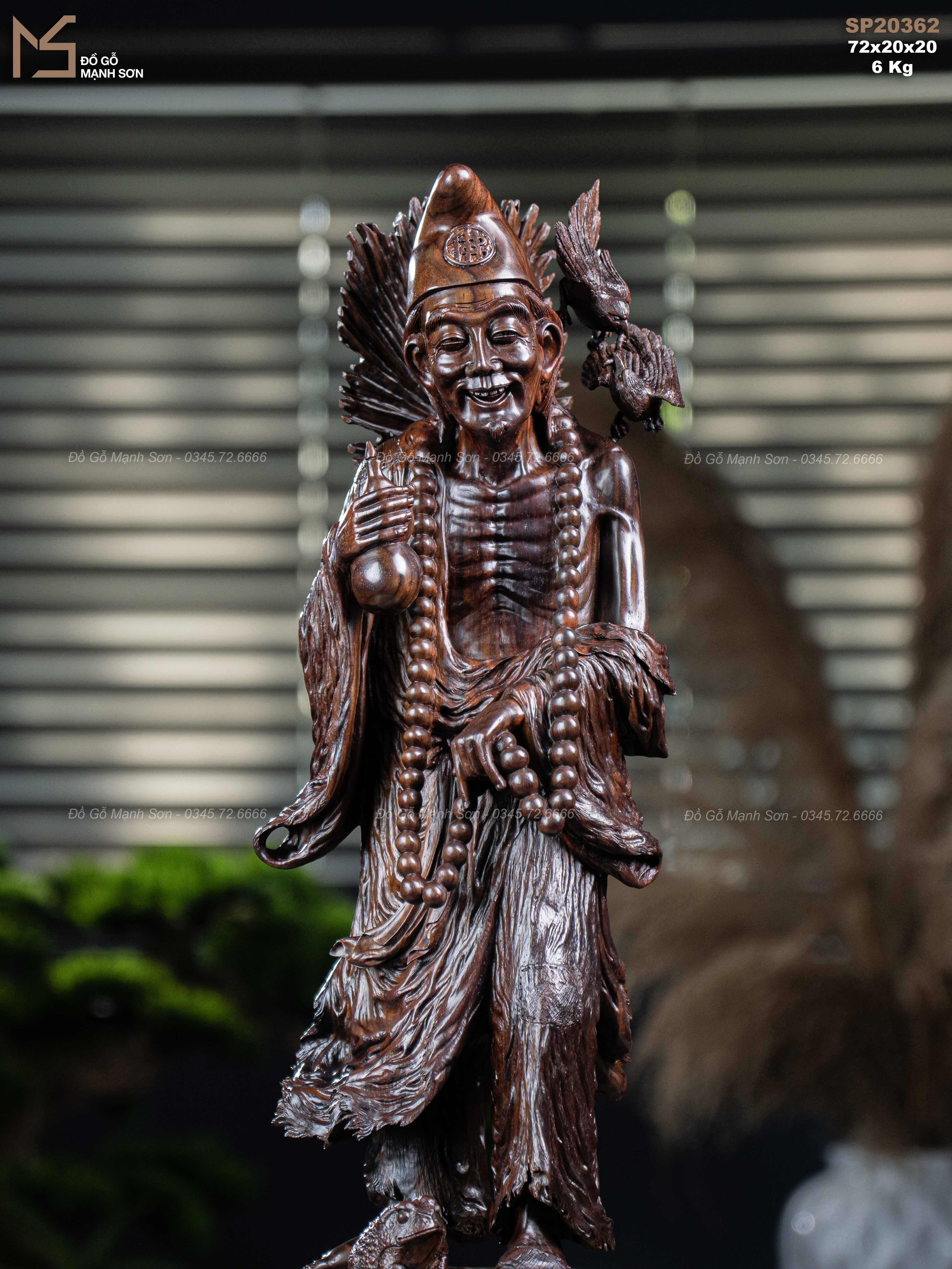 TƯỢNG TẾ CÔNG HOÀ THƯỢNG - GỖ TRẮC