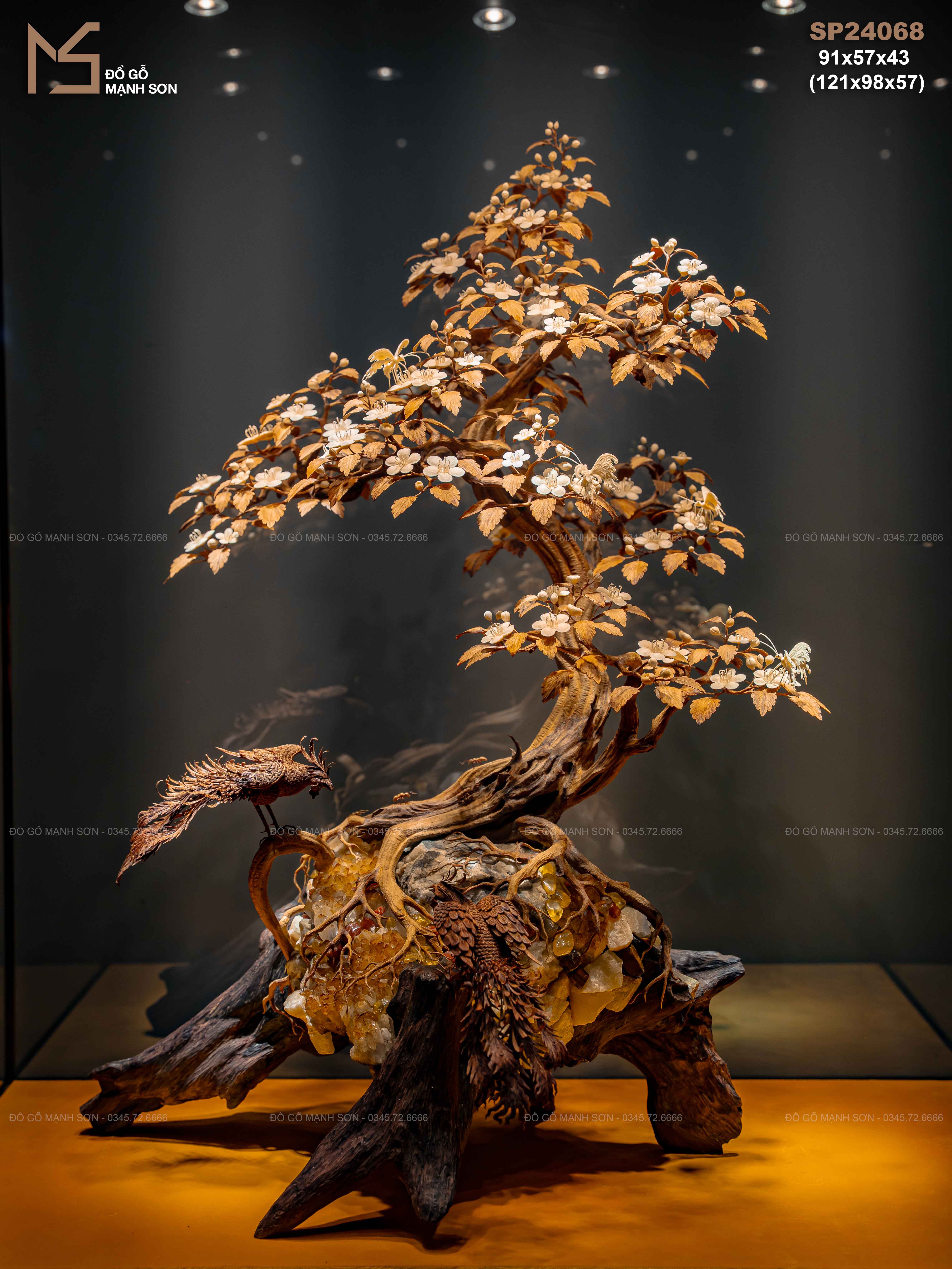 CHẬU HOA HỒNG HOÀNG ĐÀN