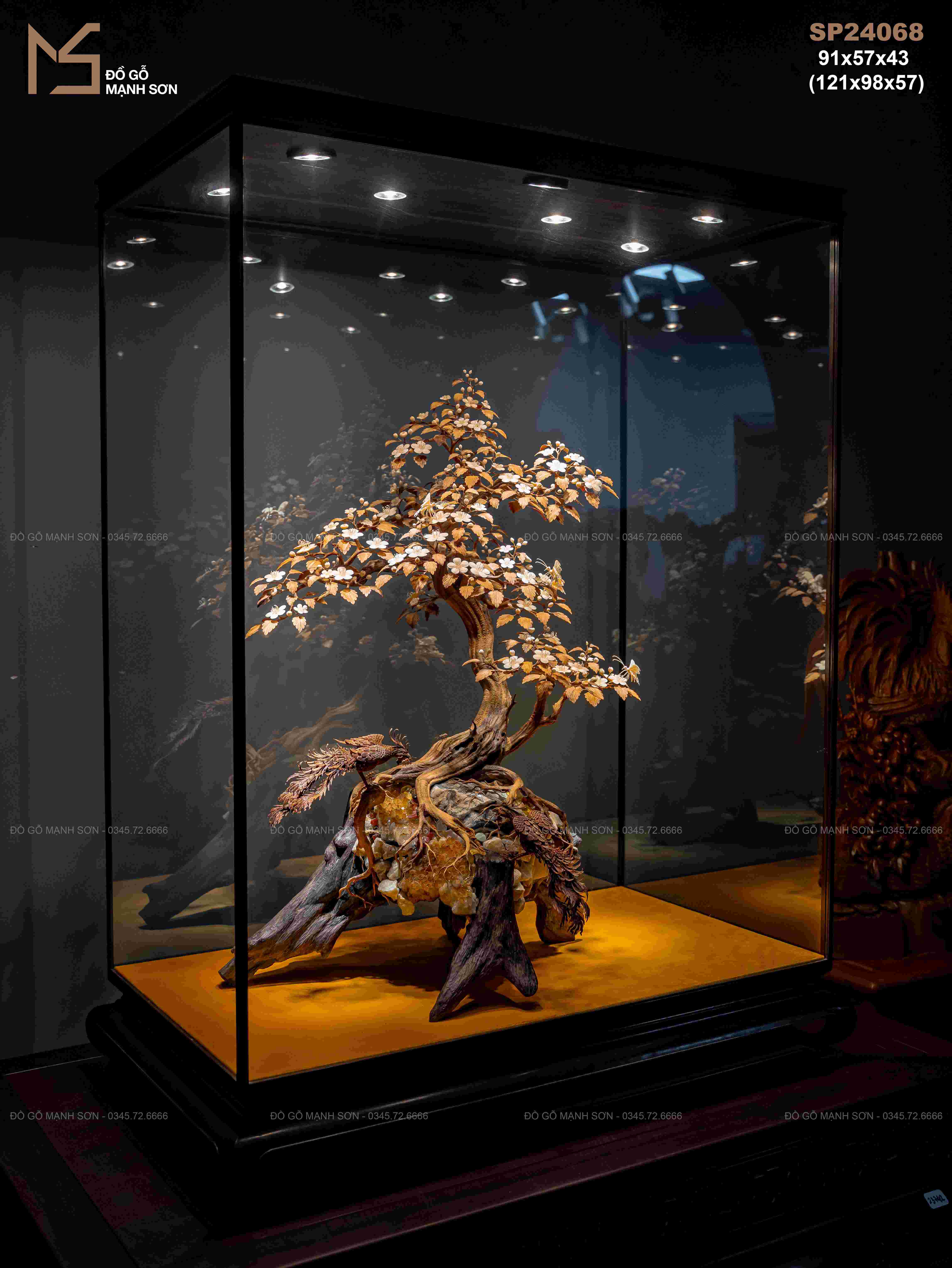 CHẬU HOA HỒNG HOÀNG ĐÀN