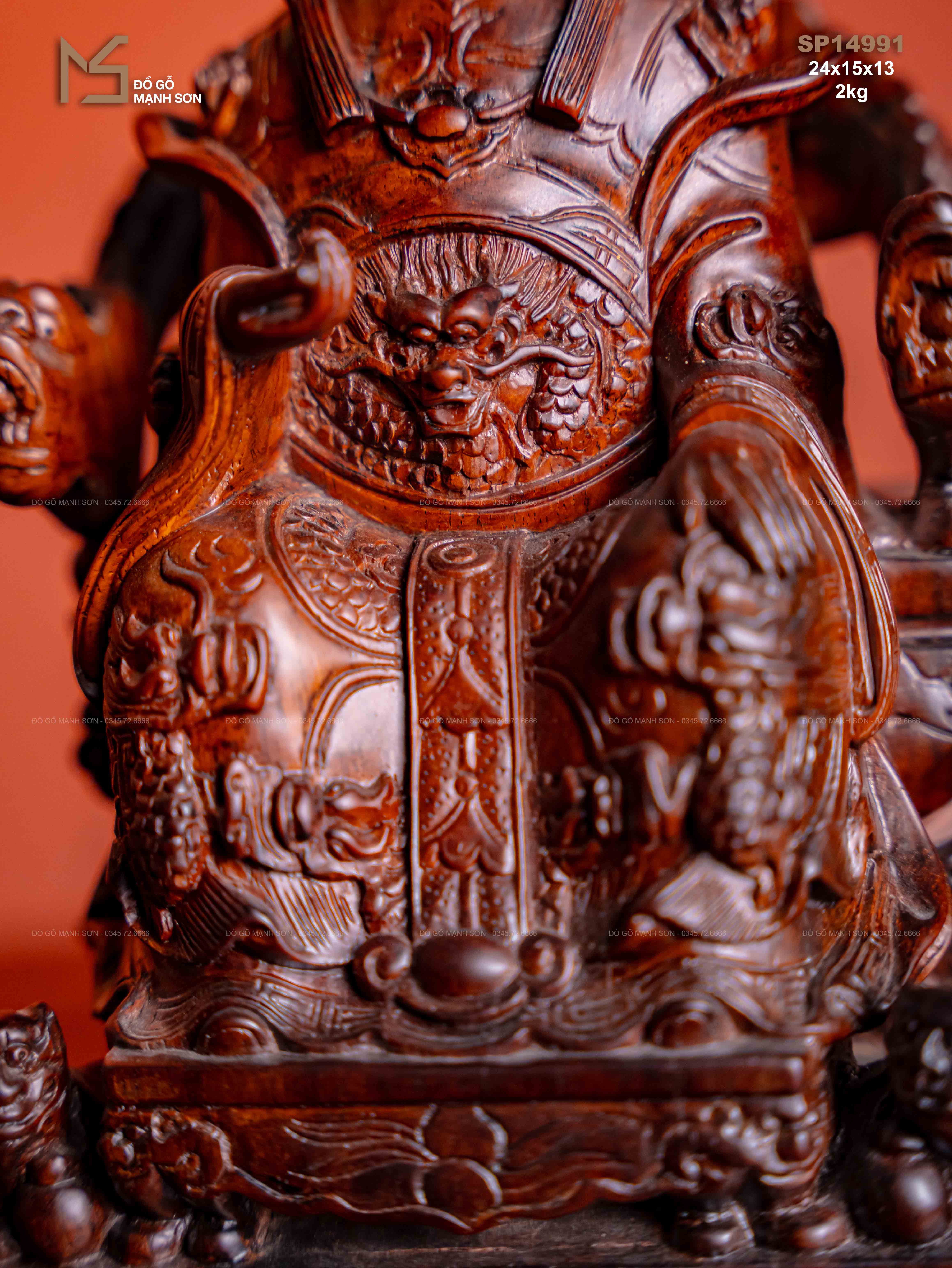 TƯỢNG THÁNH MẪU - GỖ TRẮC