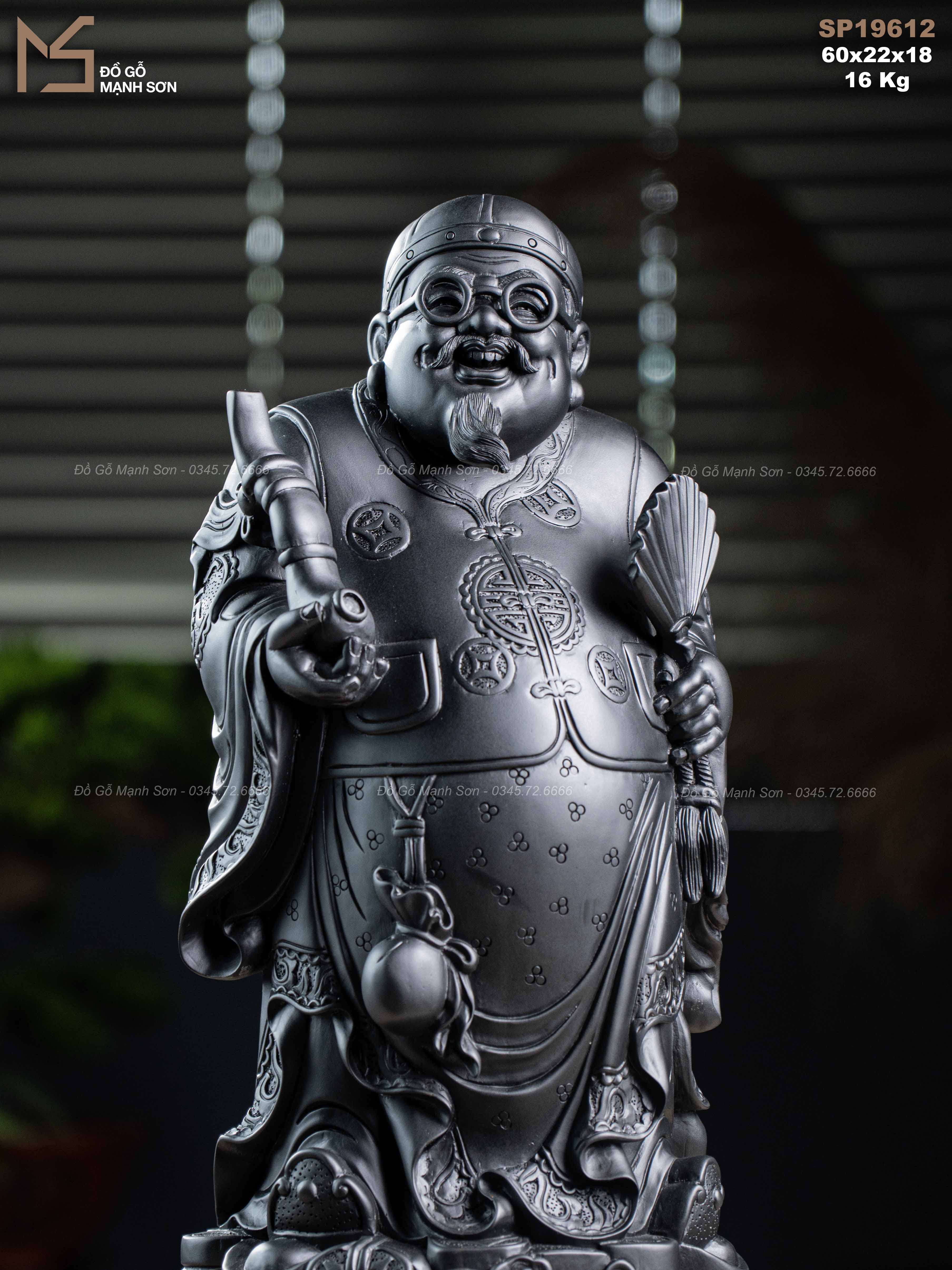 TƯỢNG THƯƠNG GIA - GỖ MUN