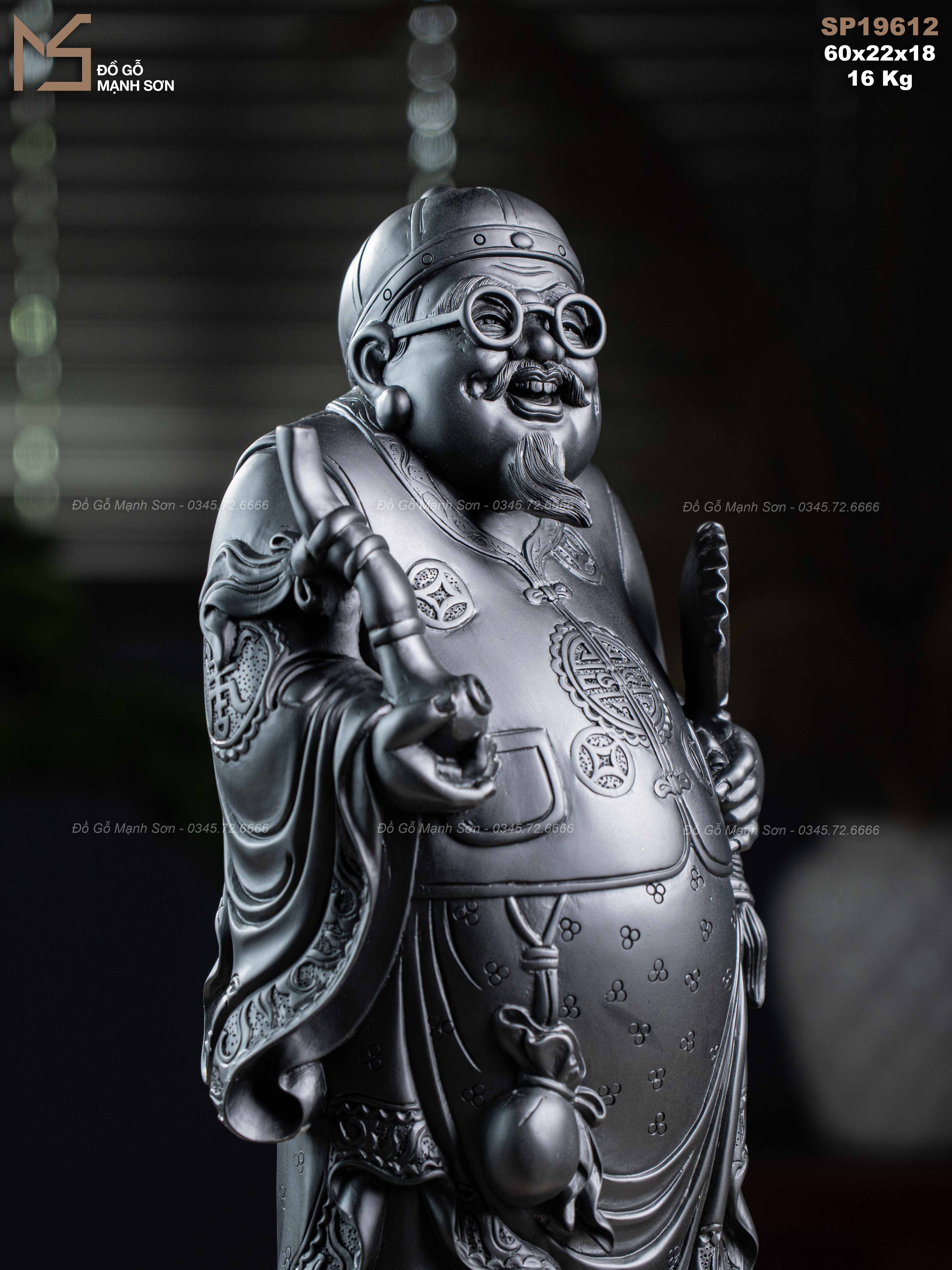 TƯỢNG THƯƠNG GIA - GỖ MUN
