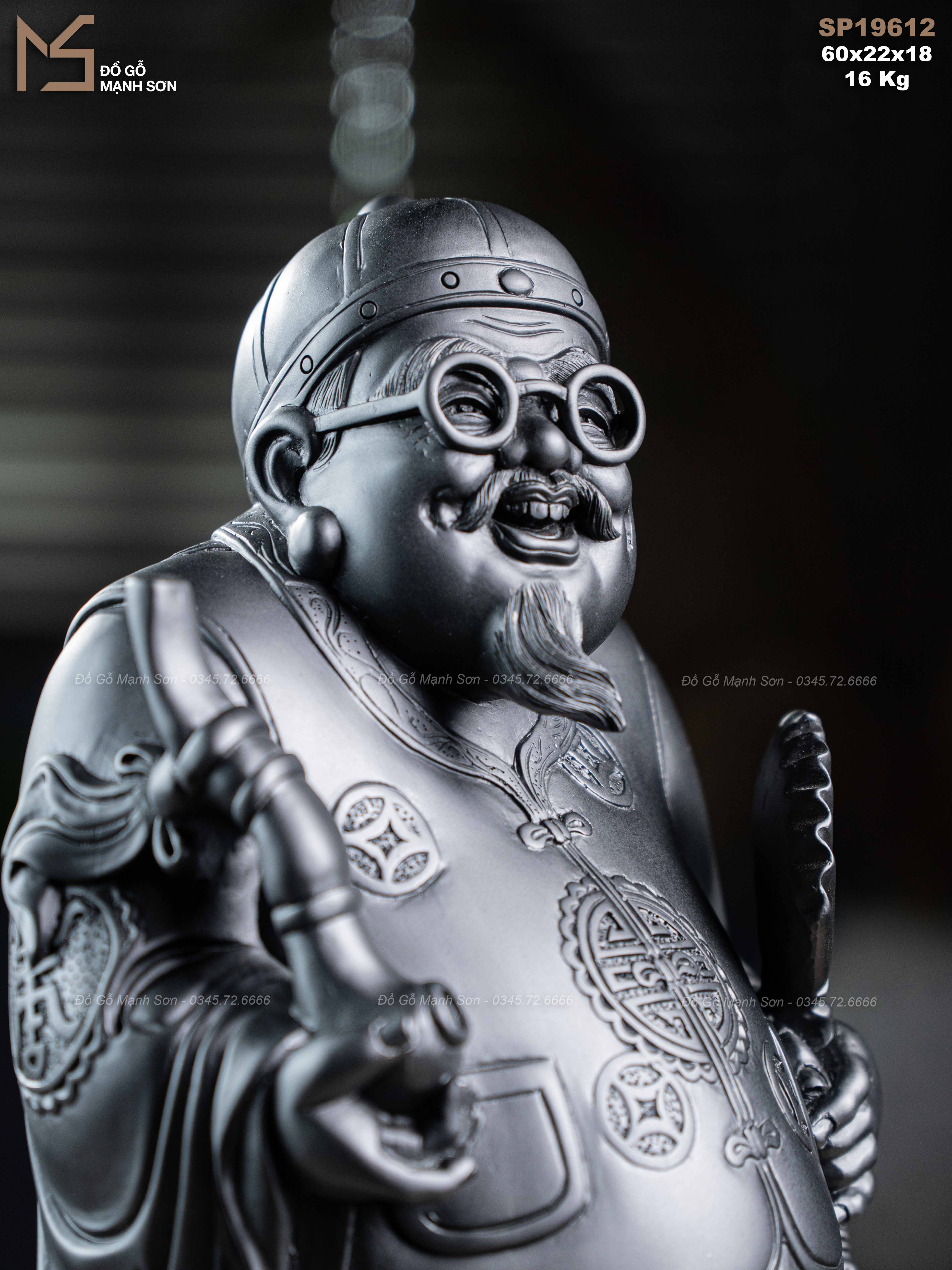TƯỢNG THƯƠNG GIA - GỖ MUN