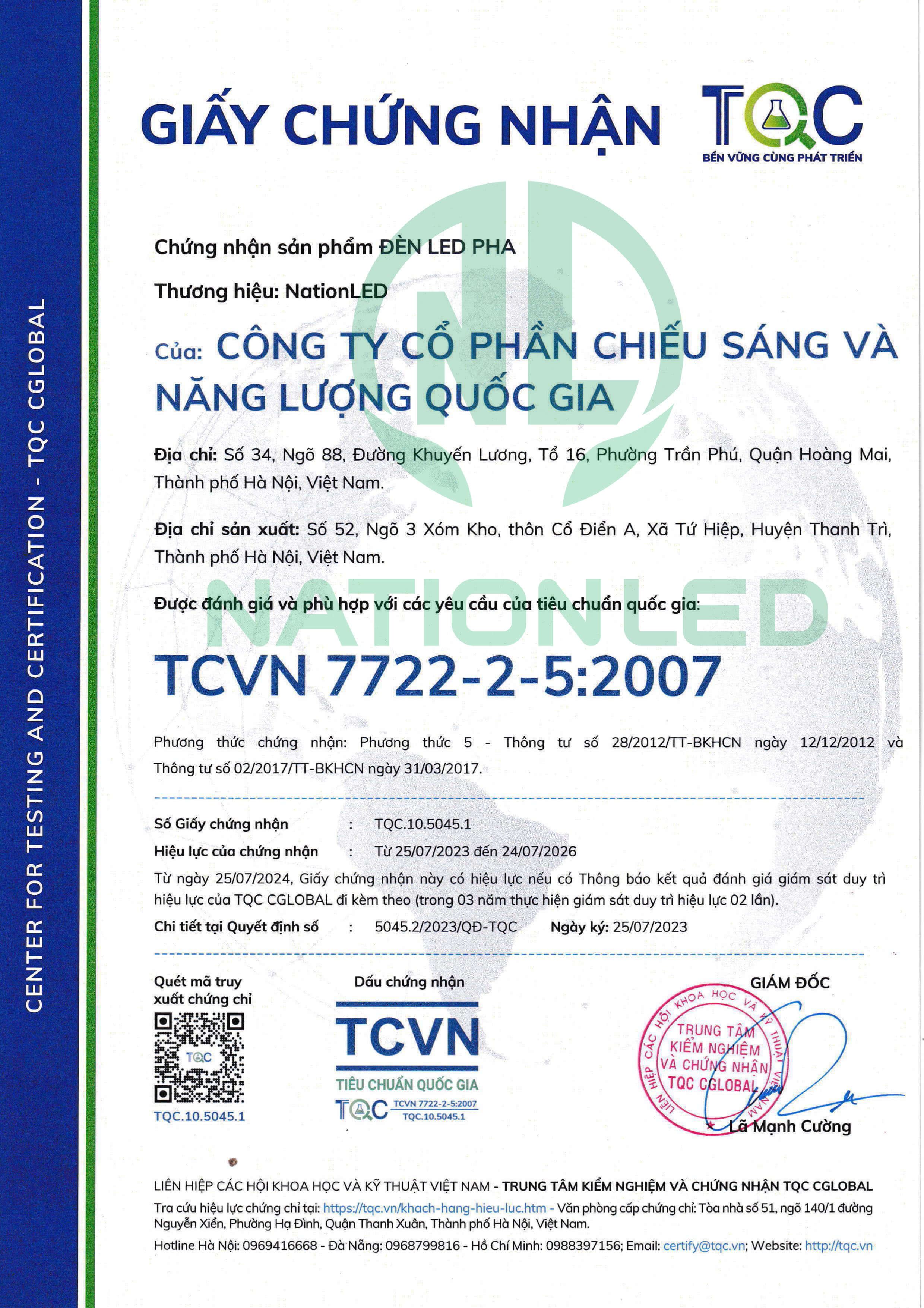 ISO 9001 2015 nationled