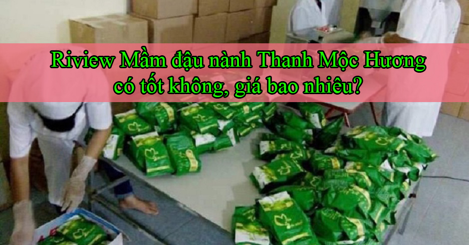Mầm đậu nành thanh mộc hương có tốt không, giá bao nhiêu?