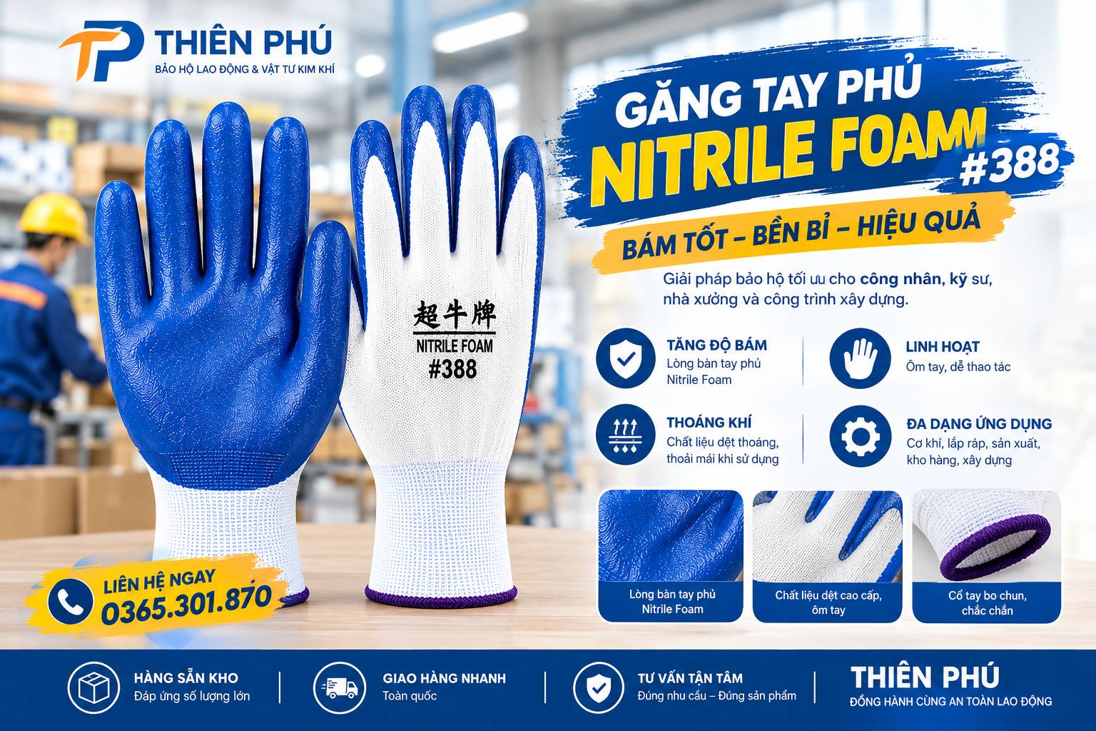 gang-tay-phu-nitrile-foam-388-bam-tot-ben-bi-gia-tot-tai-thien-phu