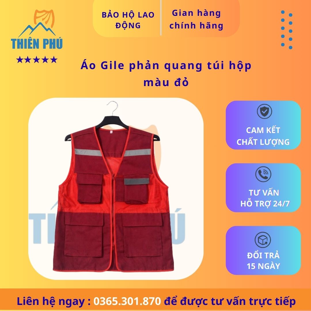 ao-gile-phan-quang-tui-hop-mau-do