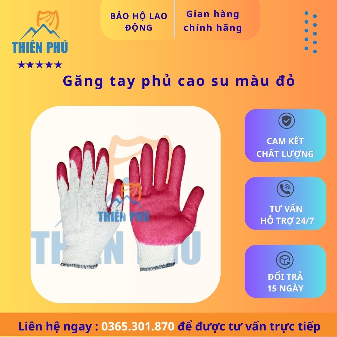 gang-tay-phu-cao-su-mau-do
