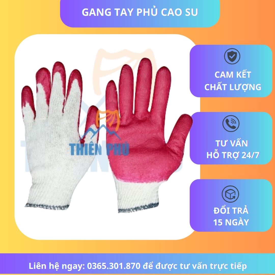 gang-tay-phu-cao-su-mau-do