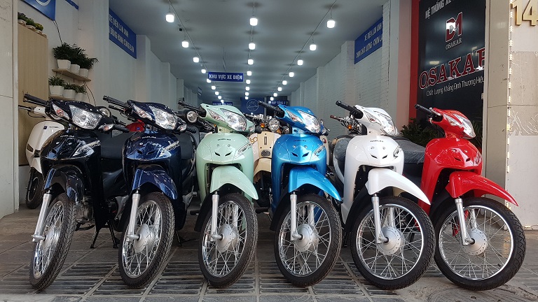 WAVE 50CC-DÒNG XE 50CC CÓ THIẾT KẾ TRẺ TRUNG, HIỆN ĐẠI