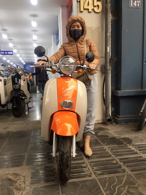 XE GA 50CC TẠI XE ĐIỆN LAN ANH