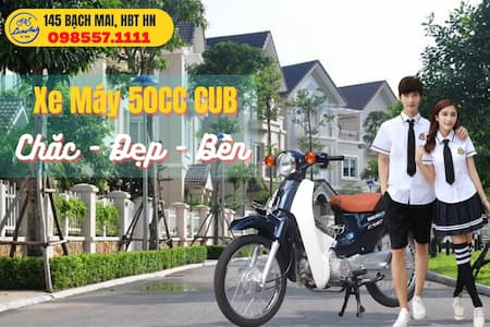 GIẢI PHÁP NÀO MUA XE CUB 50CC VỚI 0 ĐỒNG