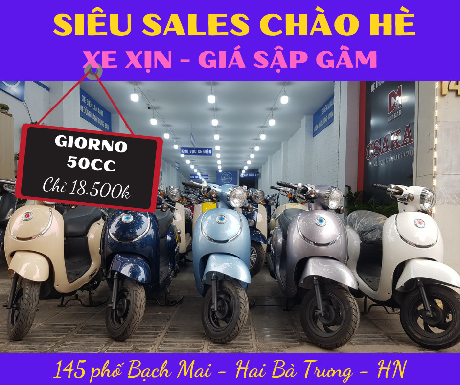 CỬA HÀNG BÁN XE GA 50CC UY TÍN, CHẤT LƯỢNG CÓ BẢO HÀNH, BẢO DƯỠNG!