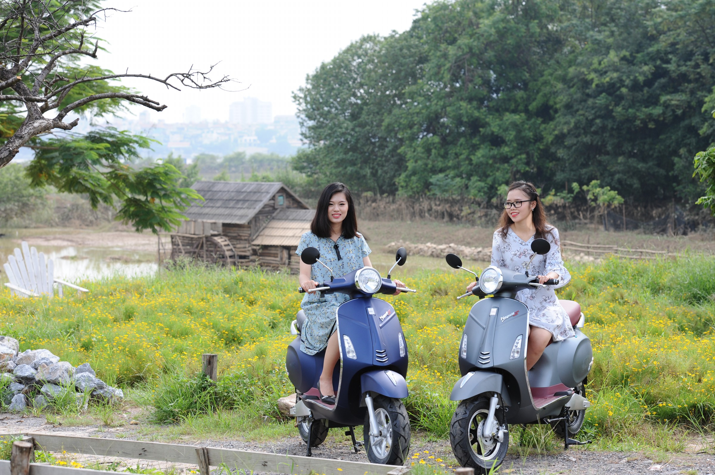 MẪU XE MÁY ĐIỆN VESPA NÀO AN TOÀN VỚI NƯỚC ?