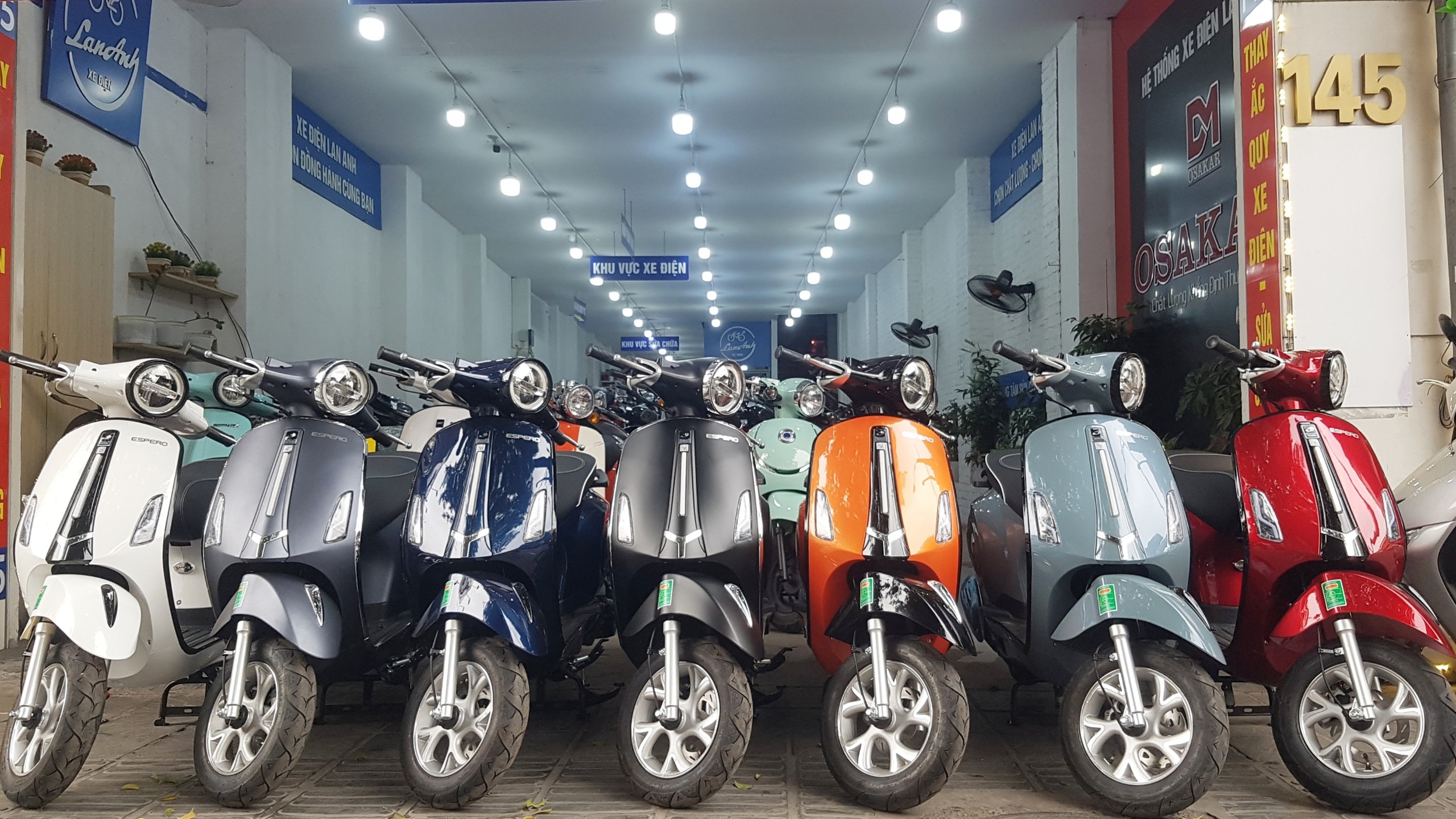 MẪU XE GA 50CC MỚI NHẤT TẠI XE ĐIỆN LAN ANH CÓ GÌ MỚI