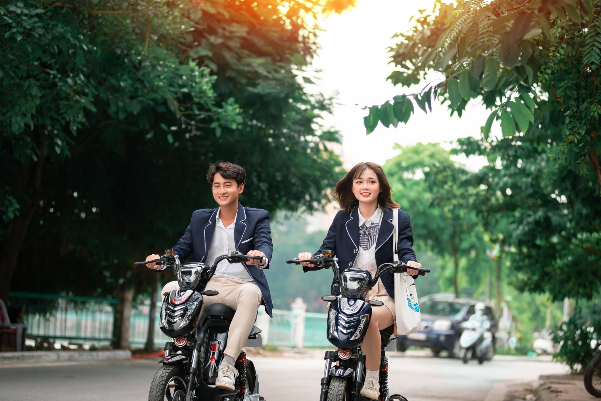 Xe đạp điện Nijia Kazuki Shark king