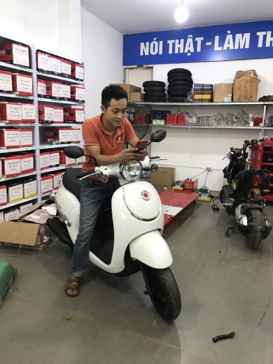 Xe ga 50cc Giorno-Xe Điện Lan Anh